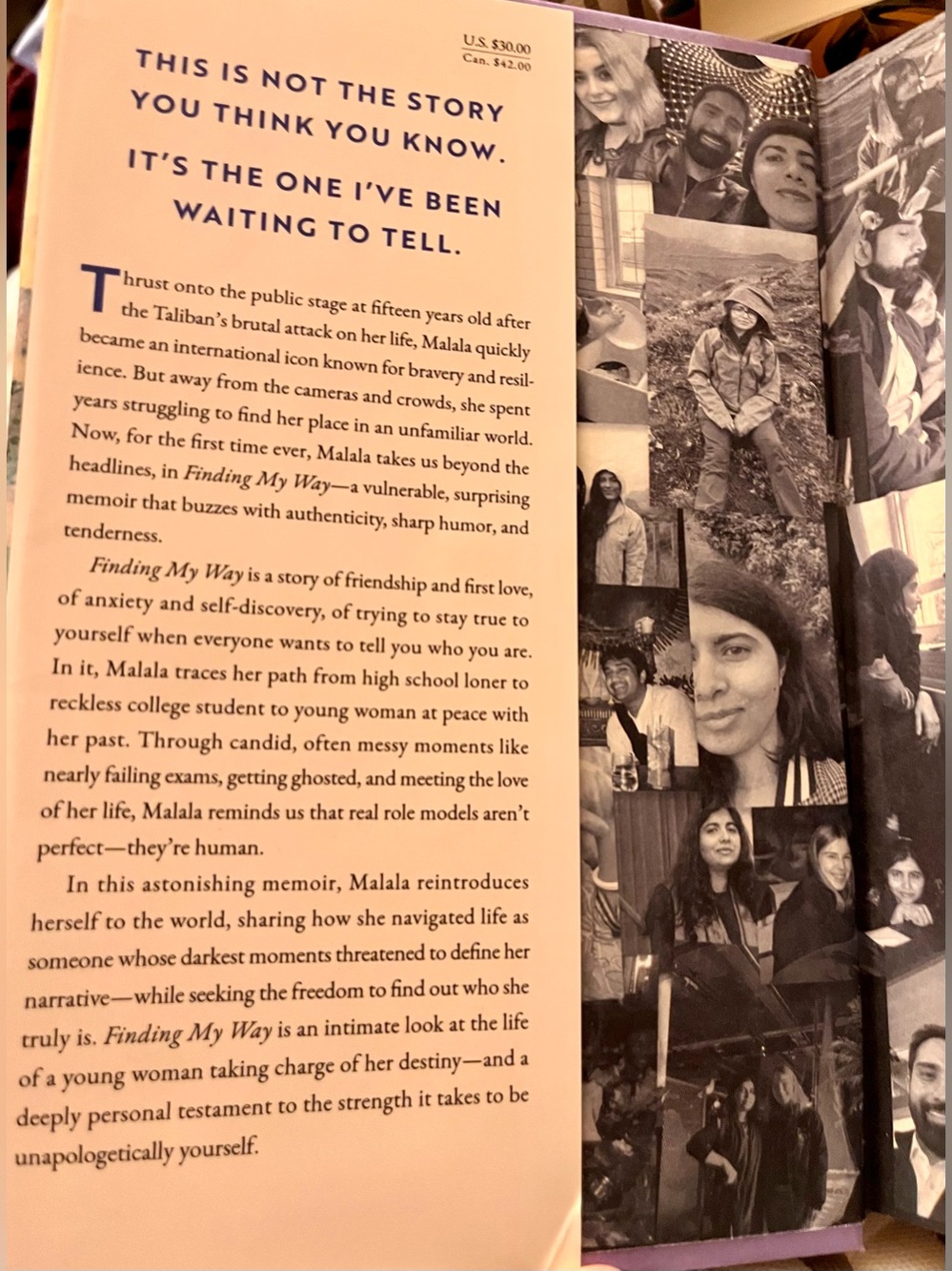 FINDING MY WAY - BESTSELLING NOVEL BY MALALA YOUSAFZAI - Picture 3 of 3